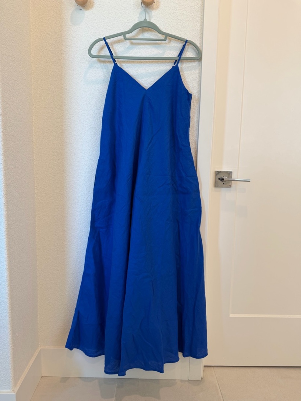 Tommy Hilfiger Cobalt Blue V-Neck Dress